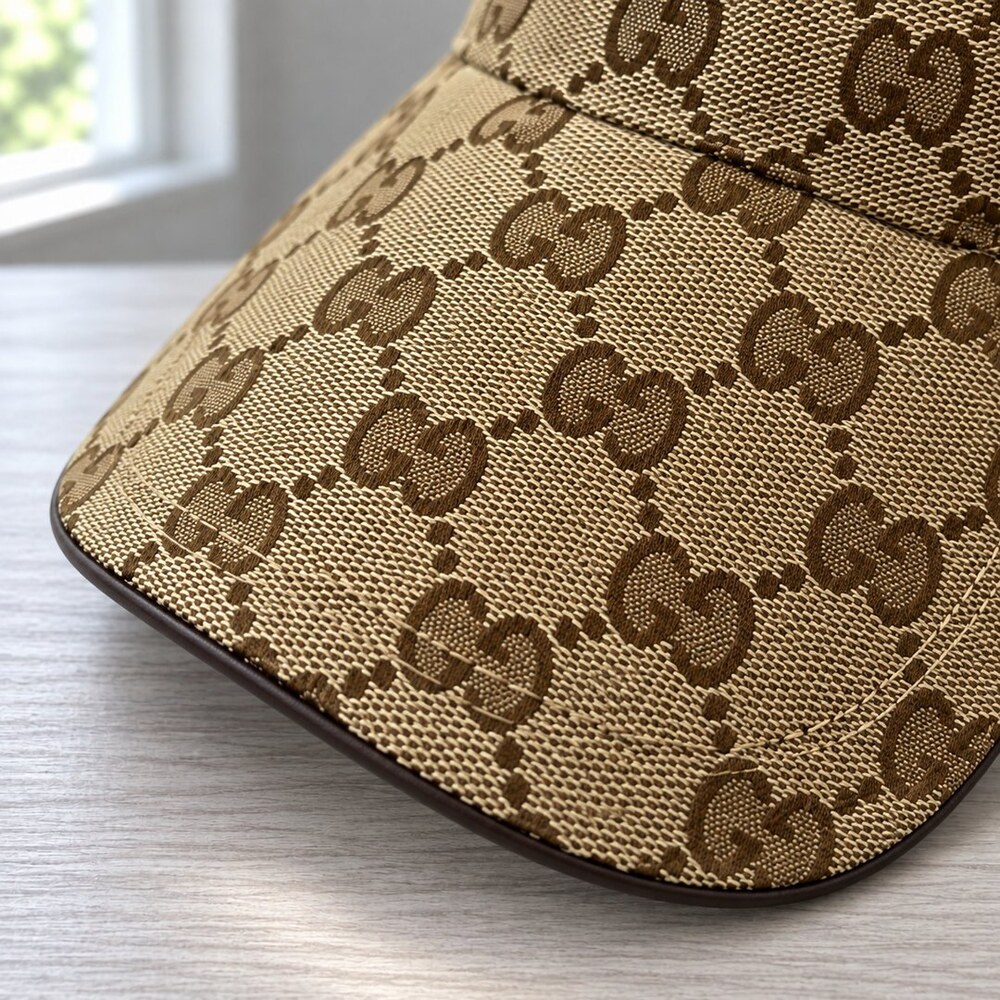 Gucci GG Cap with Bee Web Detail - Picture 6 of 6